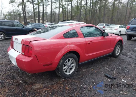 2006 Ford Mustang V6 из США, поврежденный, VIN 1ZVFT80N965191583